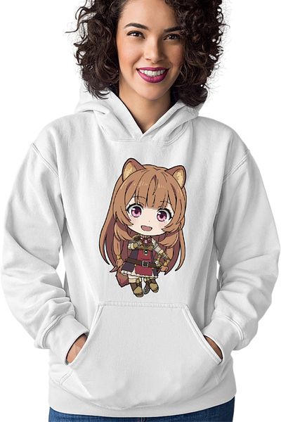 OEM Hanorac dama Rising of the Shield Hero Raphtalia Furry Best Waifu Animeuri