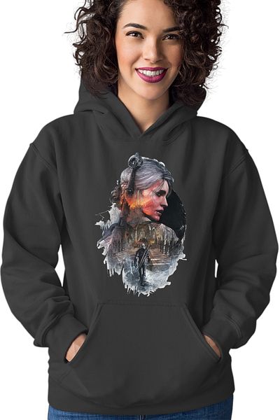 OEM Hanorac dama The Witcher Wild Hunt Monster Slayer Steam