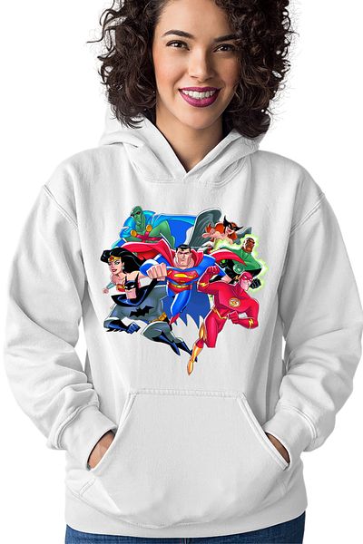 OEM Women's hoodie The Flash Batman Justice League Superhero