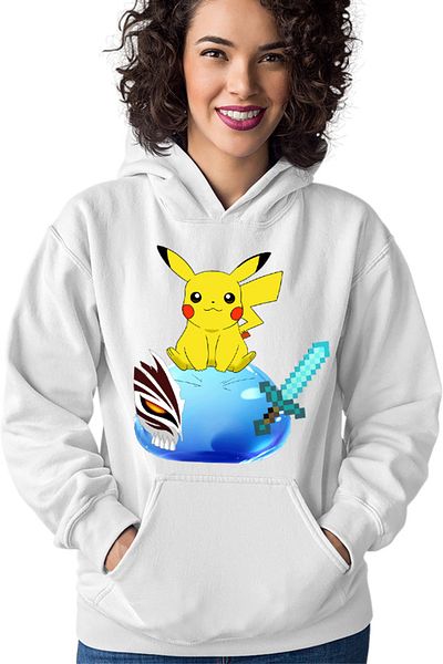 OEM Hanorac dama TenSura Slime Isekai Pikachu Ichigo Ghoul Minecraft