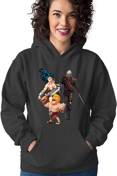 OEM Hanorac dama Clash of Clans Witcher Wonder Woman Infantry