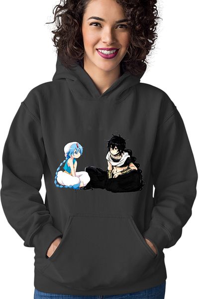 OEM Women's hoodie Magi The Labyrinth of Magic Alladin Judar 3 Points