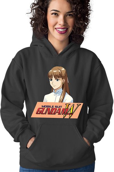 OEM Women's hoodie Gundam Wing Helena Orange Banner