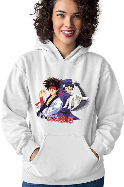 OEM Hanorac dama Rurouni Kenshin Hajime Sanosuke Duo Spada