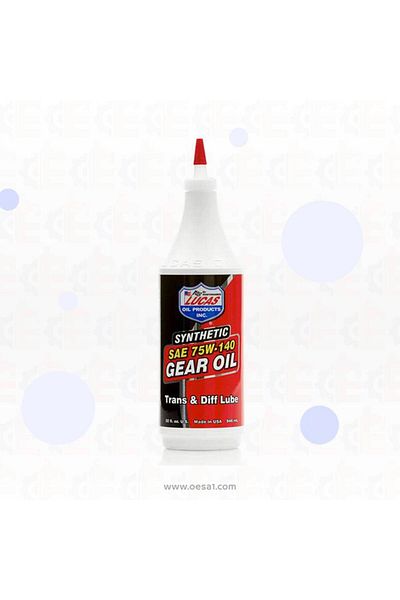 LUCAS Synthetic Differential Oil 75W 140 (Two Bottles)