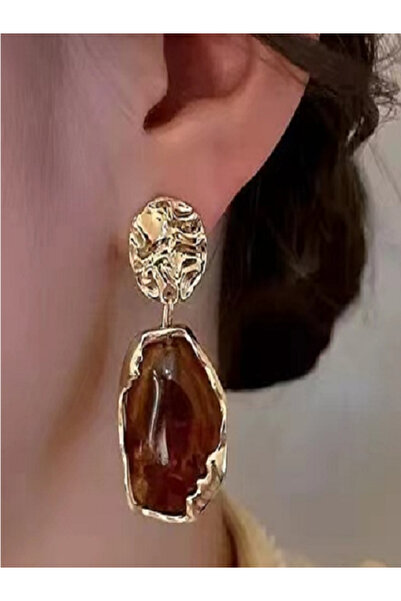 çelik takı design أقراط بتصميم متدلي من الفولاذ المقاوم للصدأ