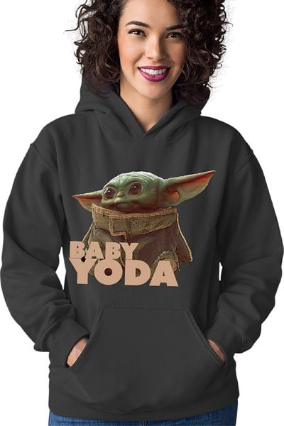 OEM Hanorac dama Baby Yoda Small Star Wars