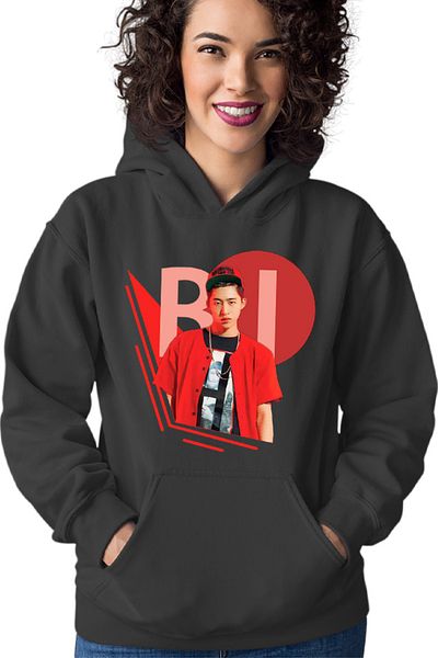 OEM Women's hoodie iKon B.I. Rapper Korean Singer Kim Han-bin