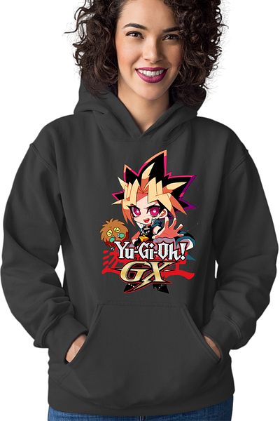 OEM Women's hoodie Yu Gi Oh yugi Mutou Manga Kakalot Jaden