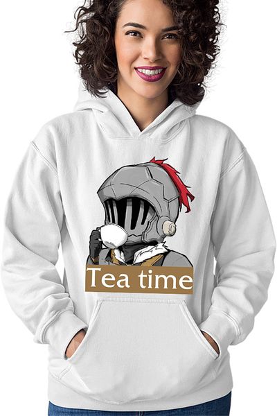 OEM Goblin Slayer Tea Time Break Anime Rapid Armor Bebe Women's Hoodie