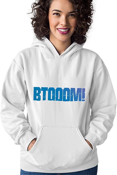 OEM Hanorac dama Btooom! Logo Isekai Tragic Shounen Game Players Stone
