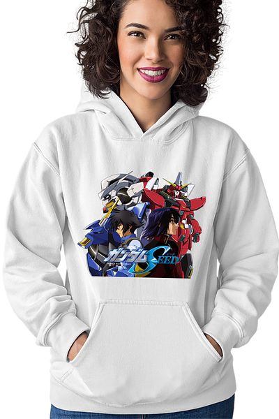 OEM Women's hoodie Gundam Seed Zala Kira Robot