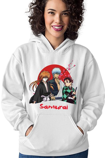 OEM Hanorac dama Rurouni Kenshin Samurai Trio Text Sepuku