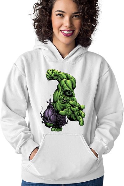 OEM Hanorac dama Hulk Illustration Help Comic Book Animation Movie