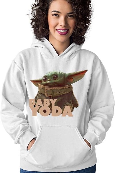 OEM Hanorac dama Baby Yoda Small Star Wars
