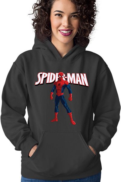 OEM Women's Spiderman Logo Ultimate Game Superhero Costume Hoodie