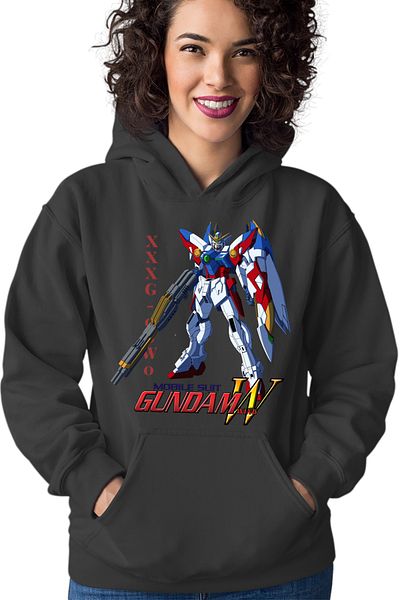 OEM Women's Hoodie Gundam Wing Heero Colorful