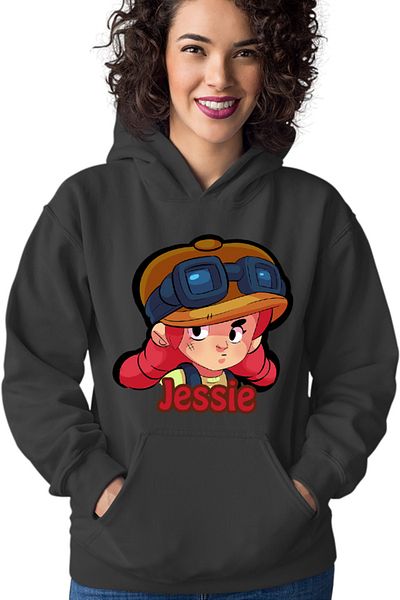 OEM Hanorac dama Brawl Stars Jessie Automatic Ponytails Supercell