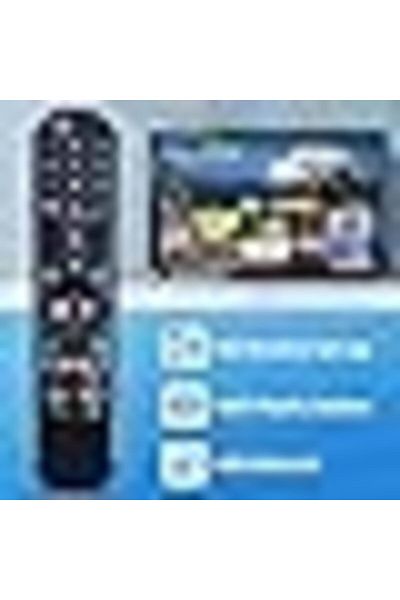 The Bros New AKB76039901 MR22GA IR Remote for LG QNED/NANO/OLED TV – No Voice, App Shortcut Buttons
