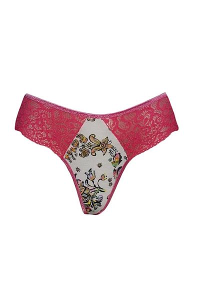 ioana boutique textile Chiloți brazilieni, CH1681, roz, 2XL