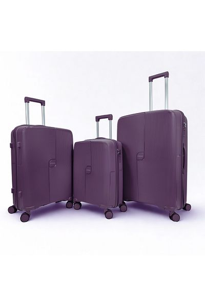 carbon 3-piece shatter-resistant polypropylene bag set
