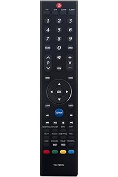 The Bros YK-76HG Replaced Remote Control Compatible with Skyworth LED Smart TV