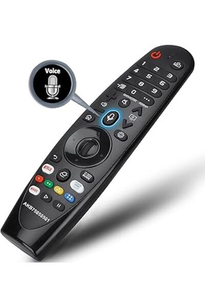 The Bros Voice Magic Remote for LG Smart TVs – Compatible with AN-MR20GA AN-MR19BA, OLED UHD QNED 4K/8K