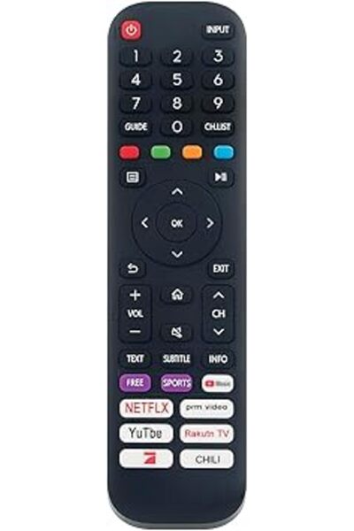 The Bros EN2AL30H Replacement Remote for Hisense TV – Compatible with A4DG, A4EG, A4FG, A4BG Series