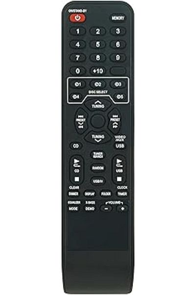 The Bros RRMCGA081AWSA Replacement Remote for Sharp Audio System XL-UH240 XL-UH242 XL-UH240W