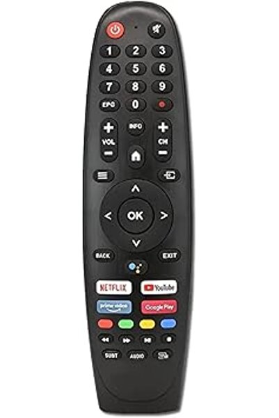 The Bros Replacement Remote Control compatible with JVC, Magic pro, StarX and Stargold Smart TV