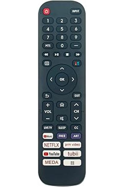 The Bros EN2C30H Remote for Hisense TV 32A4GV 40A4GV 43A4GV 65H77G 50H77G 65A60G 55H6G 55V6G