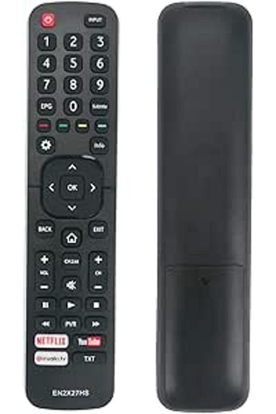 The Bros EN2X27HS Replacement Remote for Hisense Smart TV: H55M7000, H65M7000, H55M3300 & More