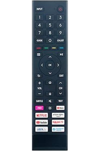 The Bros ERF3B80H WERF3B80H Voice Remote for Hisense OLED 4K TVs 40A4BG 58A6BG 65A76GQ 43A6BG 50A6BG 50A76GQ