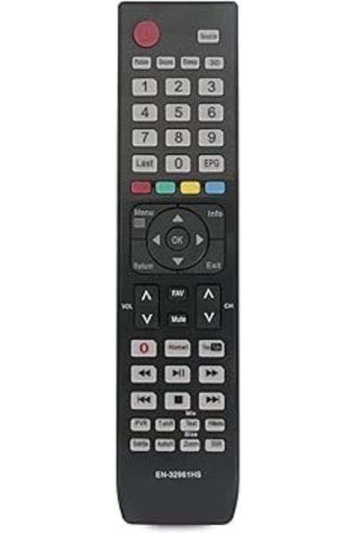 The Bros EN-32961HS Remote for Hisense TV: N42K391, N55K391, LTDN55K680UWB, LEDD65T880IXG3D & More