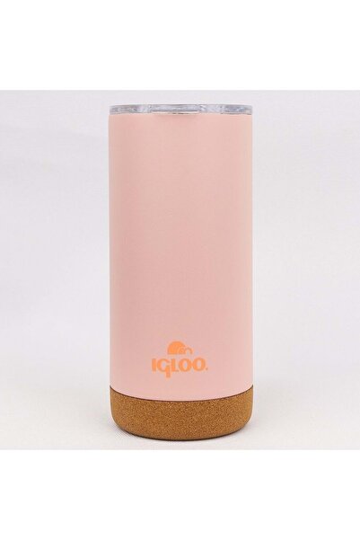 IGLOO Cork Mug 500ml Thermos Mug Cup Flask Salmon