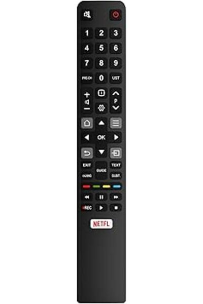 The Bros RC802N Replacement Remote for TCL/Thomson Smart 4K LED TVs – No Setup Required