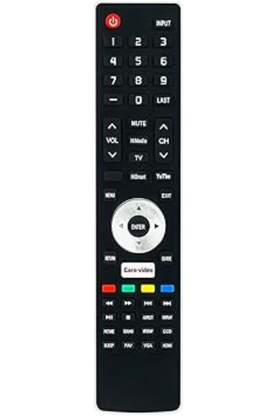The Bros EN-33929HS Remote for Hisense TV: 32K366W, 50H5G, 55K610GW, 32K20DW & More – Replacement Compatible