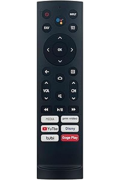 The Bros ERF3L90H Voice Remote for Hisense Smart TV 100L5G 100L5G-DLT100B Sub ERF3B90H