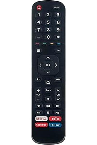 The Bros جهاز تحكم عن بعد ERF2B60H لتلفزيون Hisense الذكي 65H6510G 55H8F 50H6510G 43H6570F والمزيد
