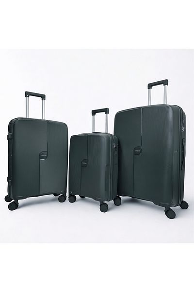 carbon 3-piece shatter-resistant polypropylene bag set
