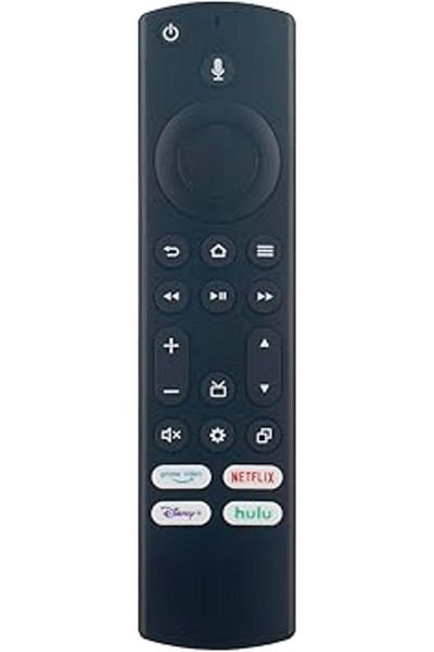 The Bros L5B83G Replacement Voice Remote for Insignia, Toshiba, Pioneer Smart TVs (3rd Gen Fire TV)