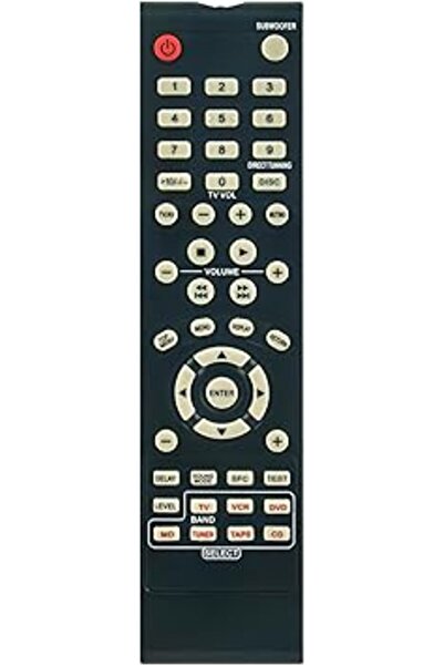 The Bros EUR7702110 Remote for Panasonic AV Amplifier SA-HE7 HE9 HE9EGS SC-HE7 SCHE7