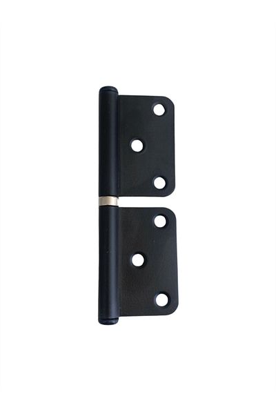 DSYapıAksesuar Black Non-Directional Door Hinge Wooden Door Hinge (Black)(2 Pcs)