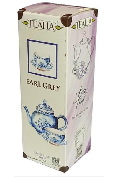 TEALIA علبة شاي تيليا إيرل جراي أوراق شاي سائبة (100 جرام)