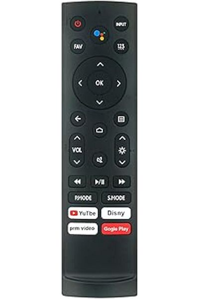 The Bros ERF3AA90H Voice Remote for Hisense Smart TV PX1-PRO (PX1G)