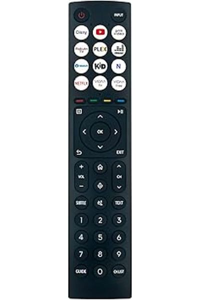 The Bros ERF3A86 Voice Remote for Hisense QLED TV 48A85H, 65U8HQ, 55U7HQ, 65A9H, 55A85H & More