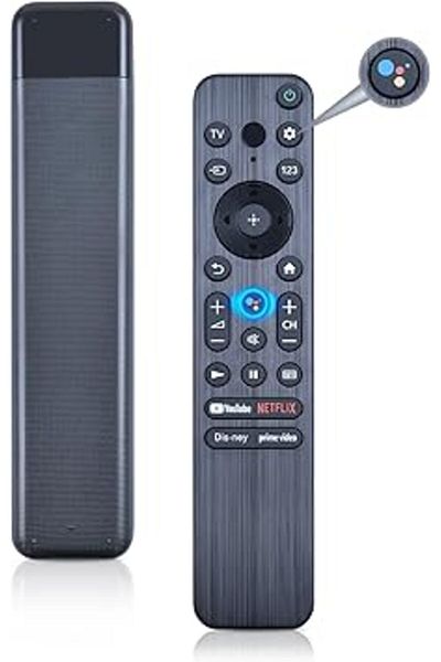 The Bros RMF-TX800U Voice Remote for Sony 4K HDR TVs – X80K X85K X90K X95K A80K (2022 Models)