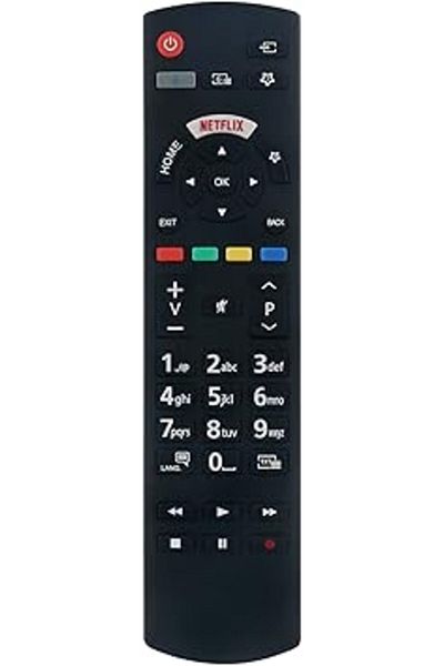 The Bros RC42128M Replacement Remote for Panasonic TVs TX-65JXW604, TX-50JXW604, TX-43JXW604 & TX-55JXW604