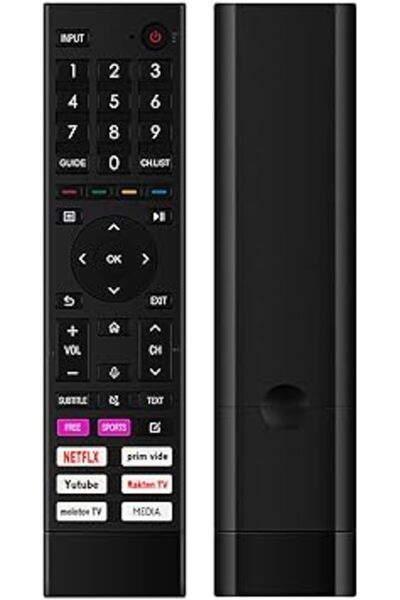 The Bros ERF3H80H Voice Remote for Hisense 4K TV 75A61GSD 55A6GTUK 65A6GE 55A6H & More