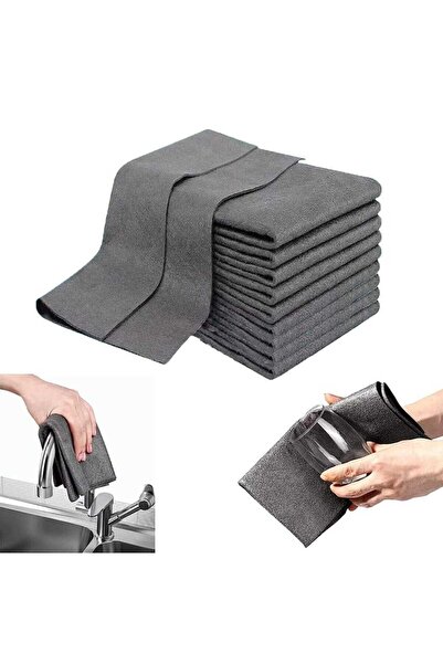 Avatto Set 5 lavete magice de curățare, fără urme, fără zgârieturi, multifuncționale, pentru geamuri